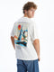Crew Neck Printed Men's T-Shirt